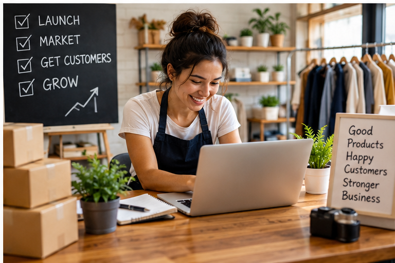Small business launch and growth