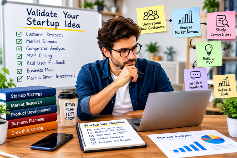 How to Validate a Startup Idea Before Investing Your Money