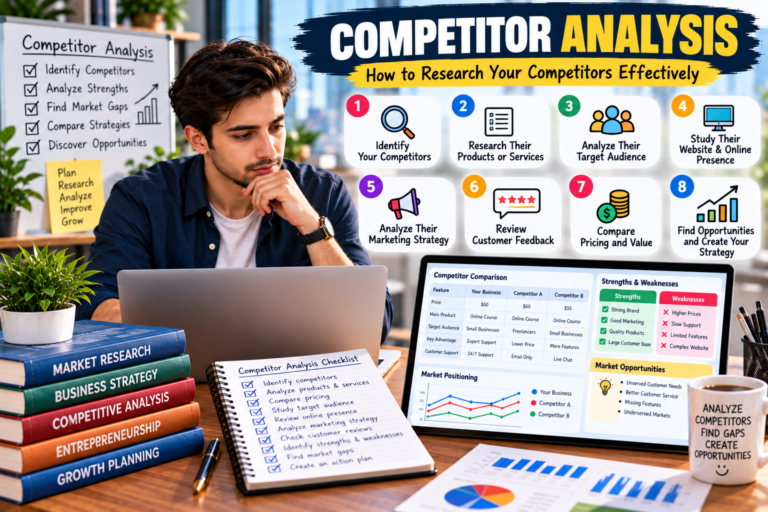 How to Conduct a Competitor Analysis: A Practical Guide for Businesses