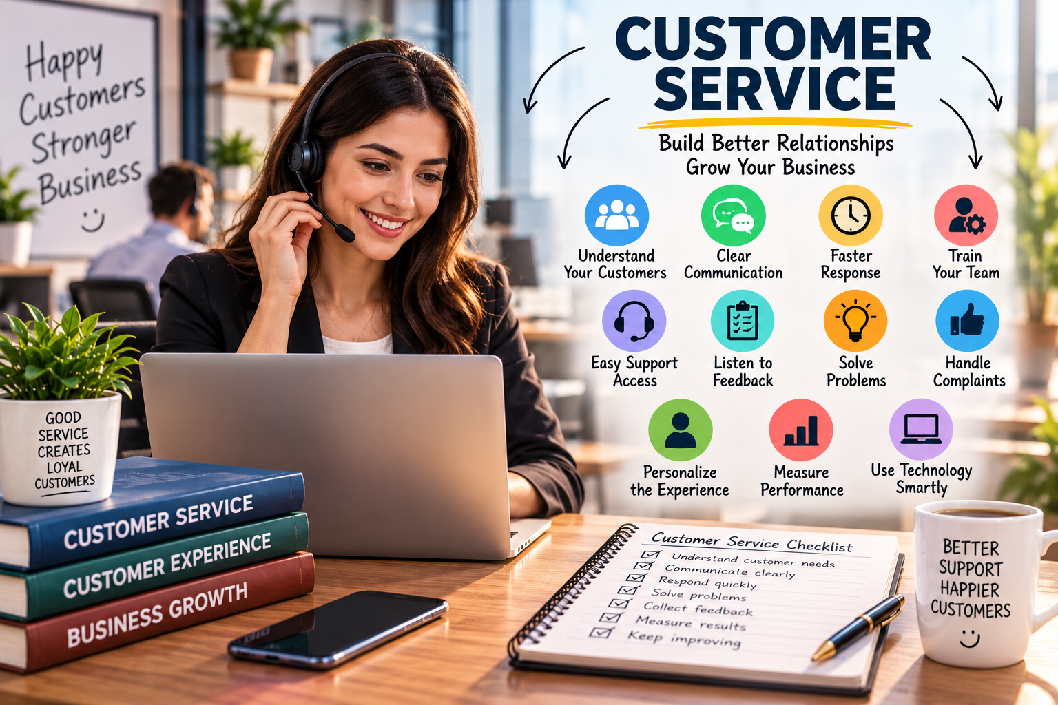 How to improve customer service for a small business