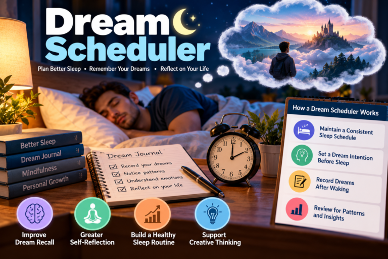 Dream Scheduler: Meaning, Benefits, and How to Build Your Own Routine