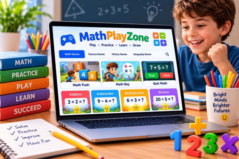 MathPlayZone: Games, Features, and How to Learn Through Play