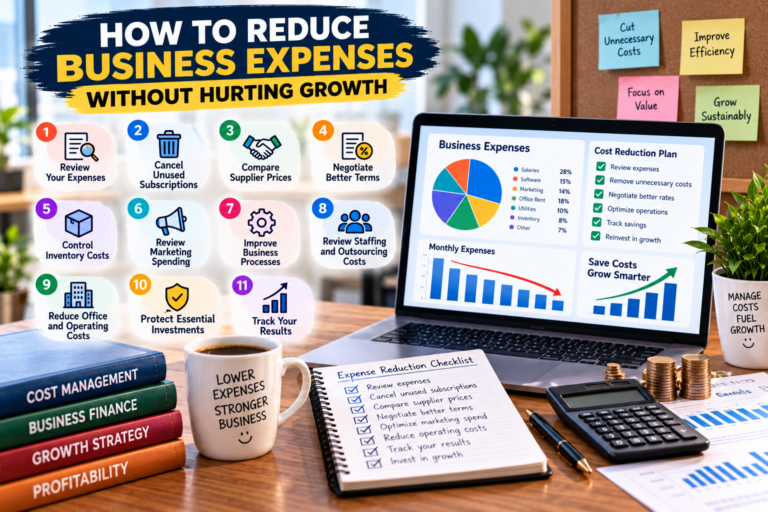 Business Expenses: How to Reduce Them Without Hurting Growth