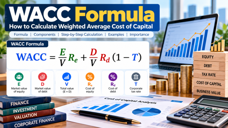 WACC Formula: How to Calculate Weighted Average Cost of Capital